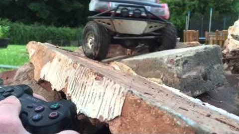 PS3 controlled SCX10