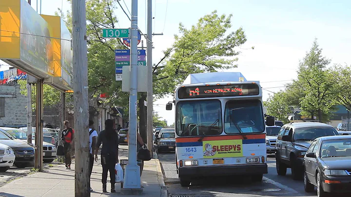 NICE Bus: Freeport Bound Orion 5 [CNG #1643] N4 at Merrick & Farmers Blvd