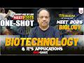 🔴LIVE NEET 2026 | Biotechnology &amp; it's Application in ONE SHOT | Biology by Dr SP Singh Sir #neet26