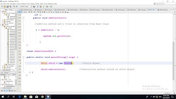 java inheritance tutorial for beginner in amharic video 24 | java programming