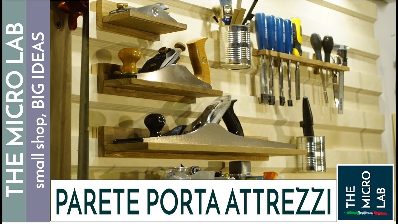 Come fare una parete porta attrezzi con French Cleat 