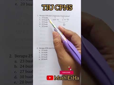 SOAL TIU CPNS
