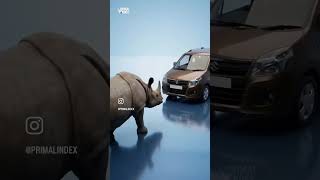 Raino VS Car Cresh Test #shorts #shortsvideo #shortsfeed #carshorts #carcrash