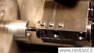Blind Keyway or Tab Seating without Relief Groove on CNC Lathe with REV Broaching Tool