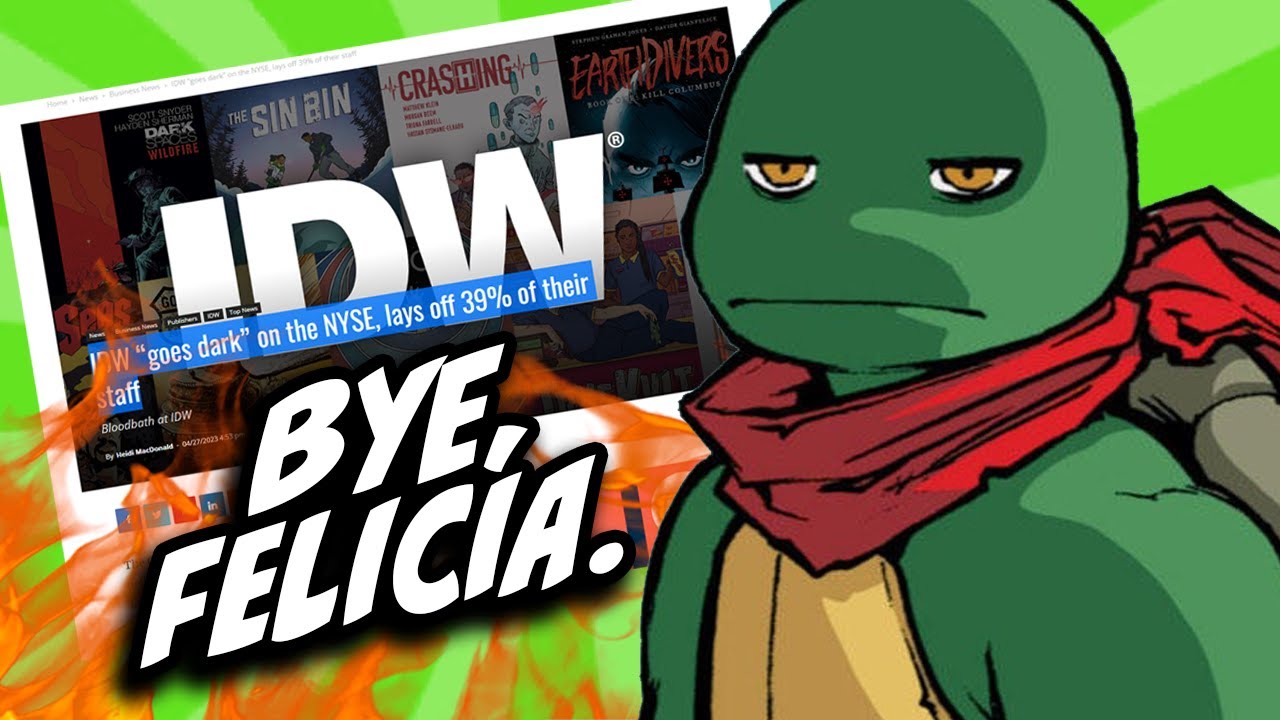 IDW Publishing DELISTED from Stock Exchange?! 39% of Staff FIRED!