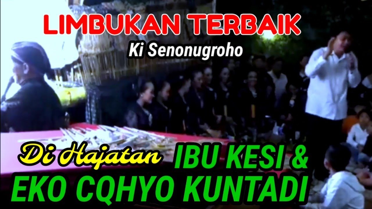 Speciall limbukan di kediaman dhalang kondang  Cahyo kuntadi dan istri ibu kesy dalam rangka hajatan