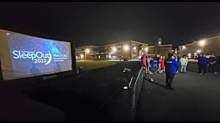 SleepOut 2022 Night of Event--Montage