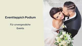 PRIMAFLOR | Eventteppich Podium by Primaflor GmbH - Flooring solutions 39 views 11 months ago 14 seconds