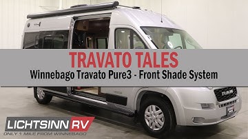 LichtsinnRV.com Winnebago Travato Pure3 - Front Shade System