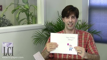 How to Print Half Fold Greeting Cards at Home