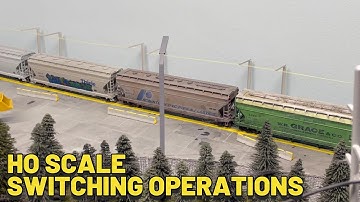 Switching Operations ~ in HO Scale ~ on My Sandersville Railroad