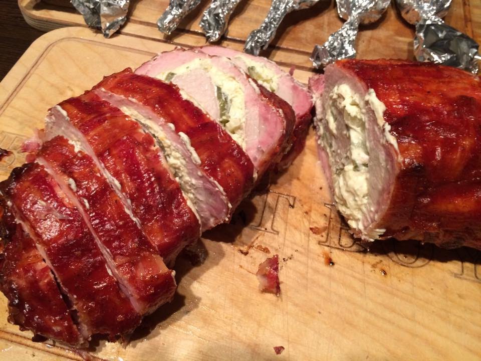 👽 ALIEN-BBQ: SMOKER BACON SCHWEINEBRATEN AUS DEM SMOKER MIT KÄSE