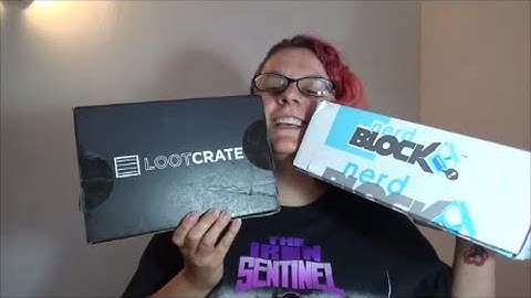 Loot Crate vs Nerd Block - August 2014