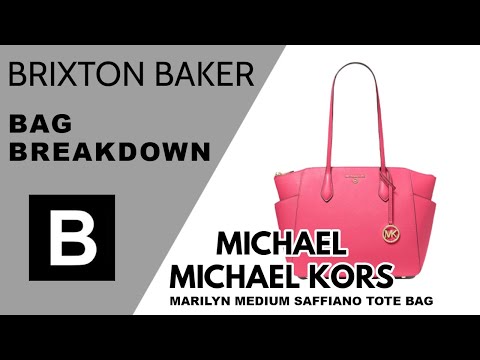 Michael Kors Ladies Marilyn Medium Saffiano Leather Tote Bag