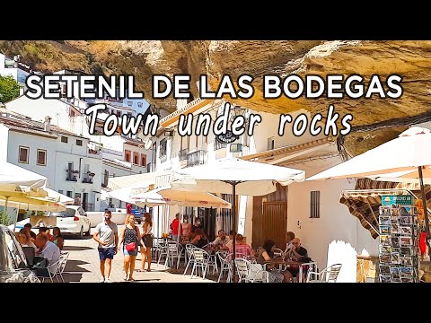 Setenil de las Bodegas - Town under the rocks, Cádiz, Spain [4K]