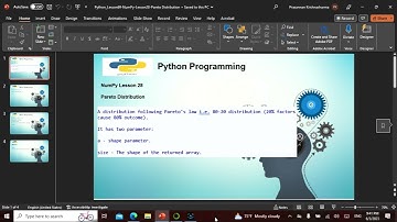 Python L69  in English, This video explains NumPy Lesson28,Non Tech People can understand well.