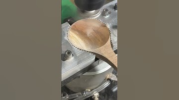 Environmentally friendly wooden spoon testing machine CNC lathe CNC machining