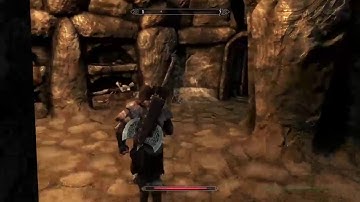 Skyrim Episode #3 getting the golden claw back.