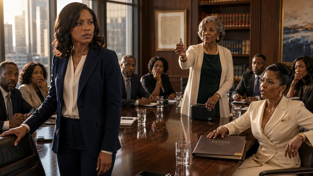 The attorney closed the folder and said my sister would inherit everything—nearly $480,000. I sat frozen, waiting for my name to appear somewhere, anywhere. It never did. Then Vanessa leaned over...