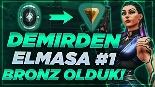 Demi̇rden Elmasa Bronz Olduk Valorant Reyna Oynaniş - Valorant Türkçe