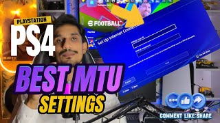Best MTU Settings For PS4 PlayStation 4 Network