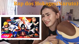 First time reacting to Rap dos Hokages (Naruto) A Vontade Do fogo(nerd hits)