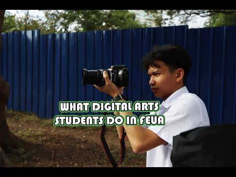 What Digital Arts Students do in FEU Alabang (Vlog)
