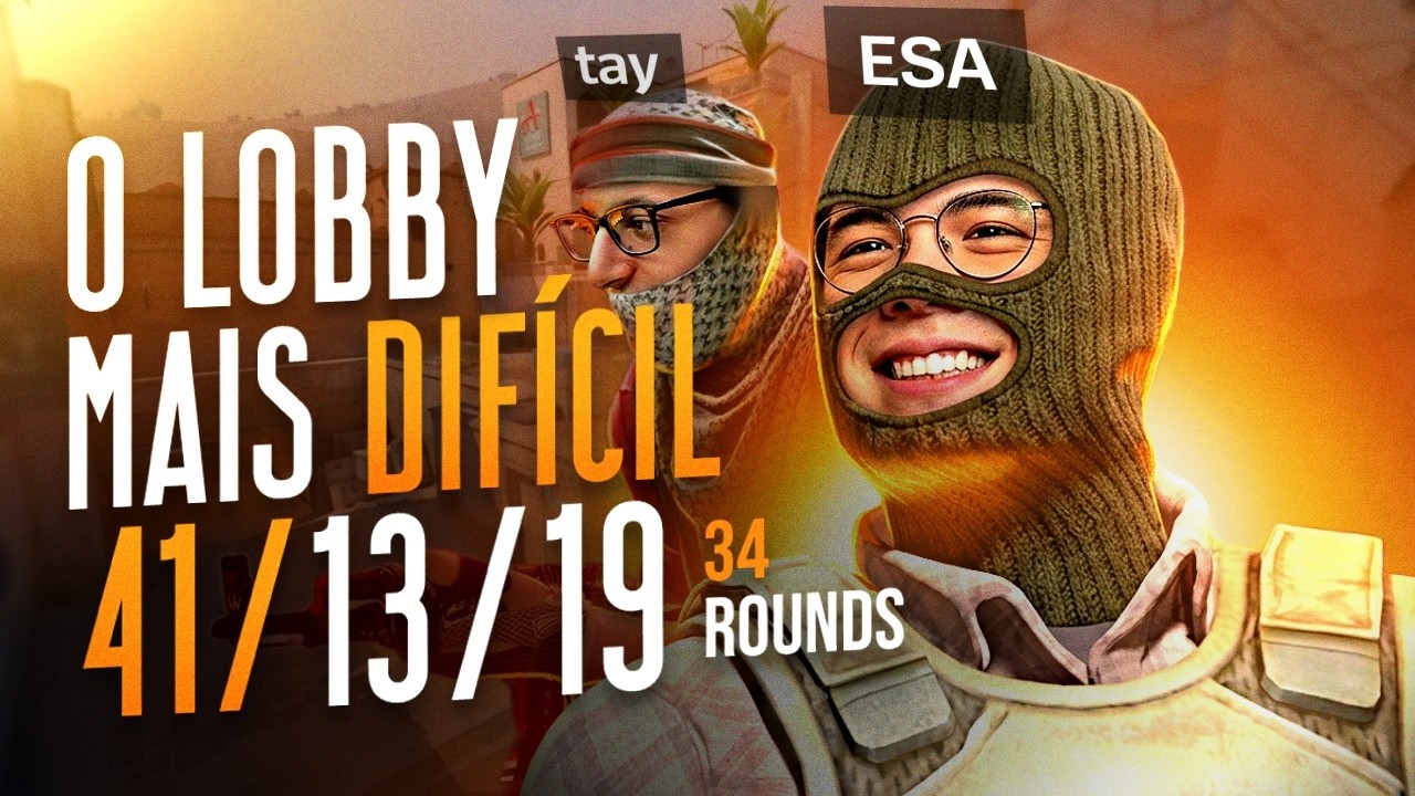 A PARTIDA MAIS DIFÍCIL QUE EU JOGUEI NO CS! duo @Taylolxd1 | COUNTER STRIKE 2