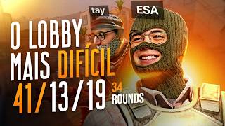 A PARTIDA MAIS DIFÍCIL QUE EU JOGUEI NO CS! duo @Taylolxd1 | COUNTER STRIKE 2
