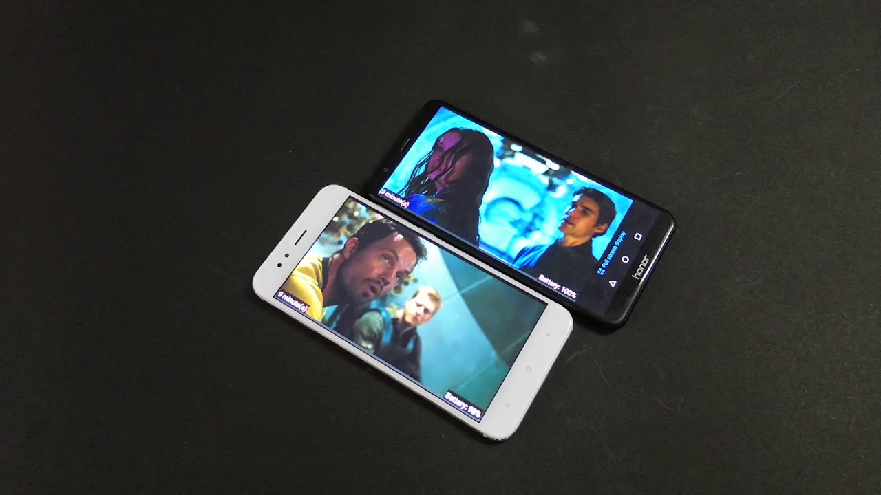 battery-test-of-honor-7x-vs-xiaomi-mi-a1-youtube