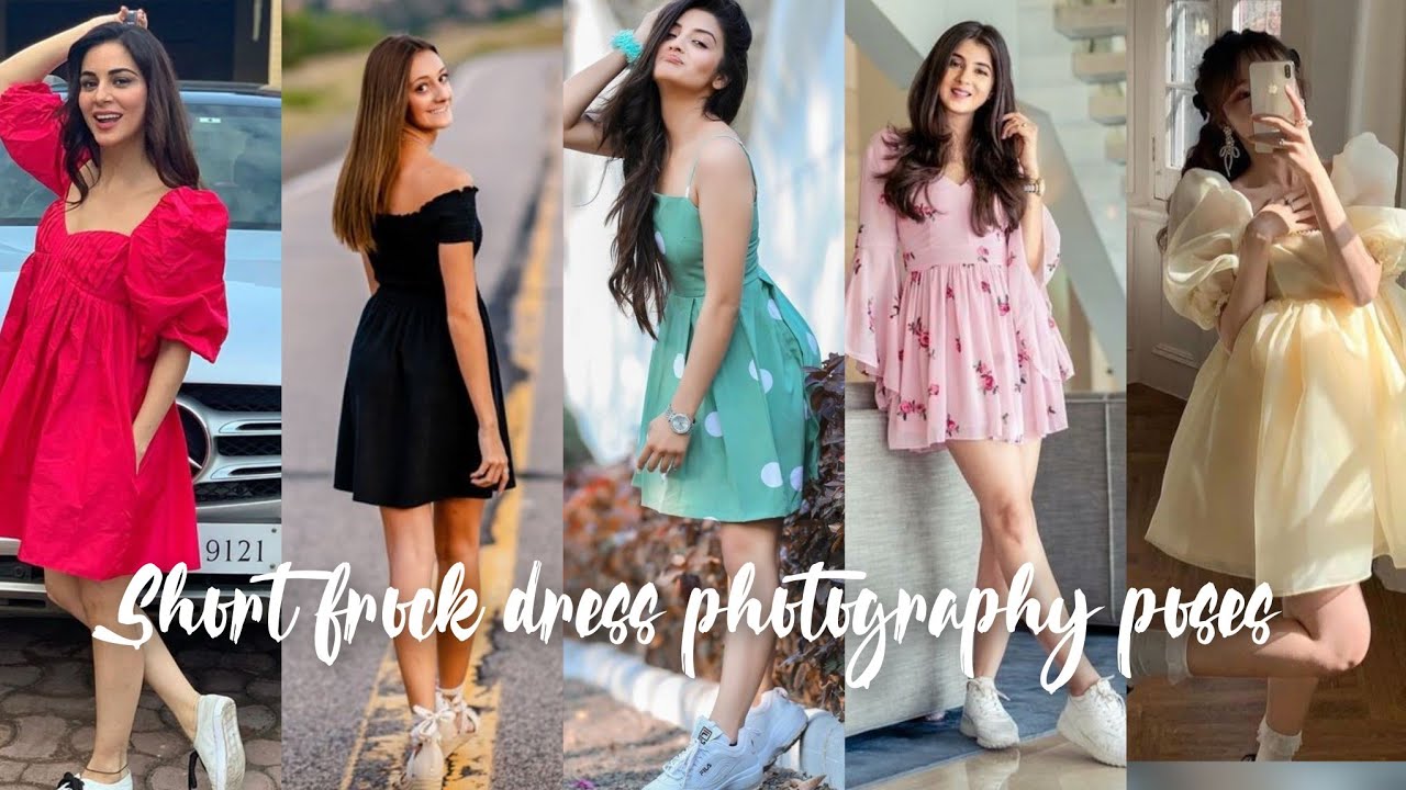 3 posing ideas for short dresses | save for next time you take photos ... |  TikTok
