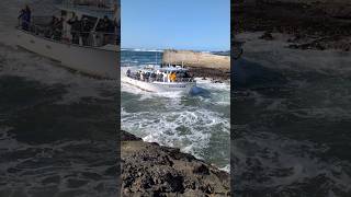 The World's MOST DANGEROUS Harbor Entrance?! 😱⛔ #shorts #ocean #nature #boating #boat