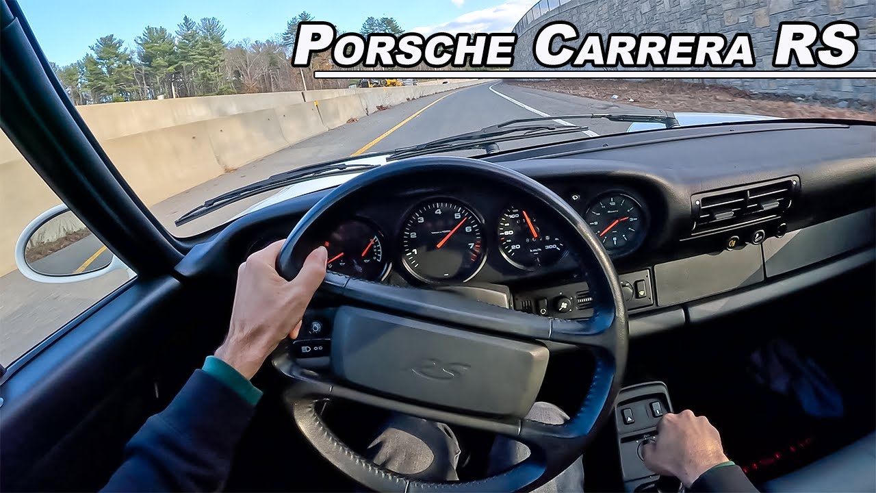 Porsche 964 Carrera RS 1992 года — GT3 с воздушным охлаждением (бинауральное аудио от первого лица)