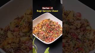 Ragi Sprouts Chaat(High Protein • High Fiber • Weight Loss Evening Snack)