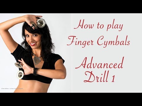 Belly Dance Lessons -  Advanced Zill Drill 1