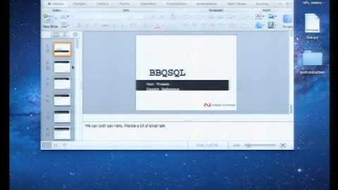 DEFCON 20: Rapid Blind SQL Injection Exploitation with BBQSQL