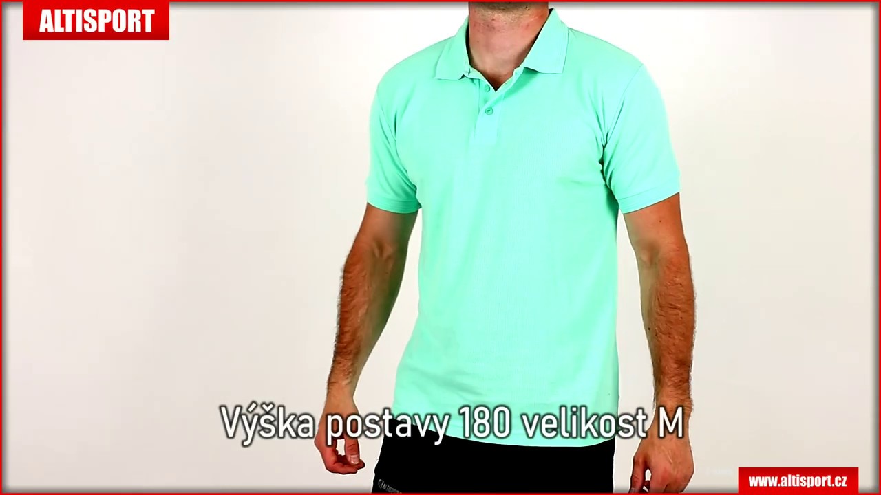 pÃ¡nskÃ© triko s lÃ­meÄkem malfini pique polo 203 mÃ¡tovÃ¡ - YouTube