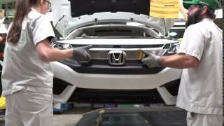 The 2016 Honda Civic - Sneak peak on how it's made