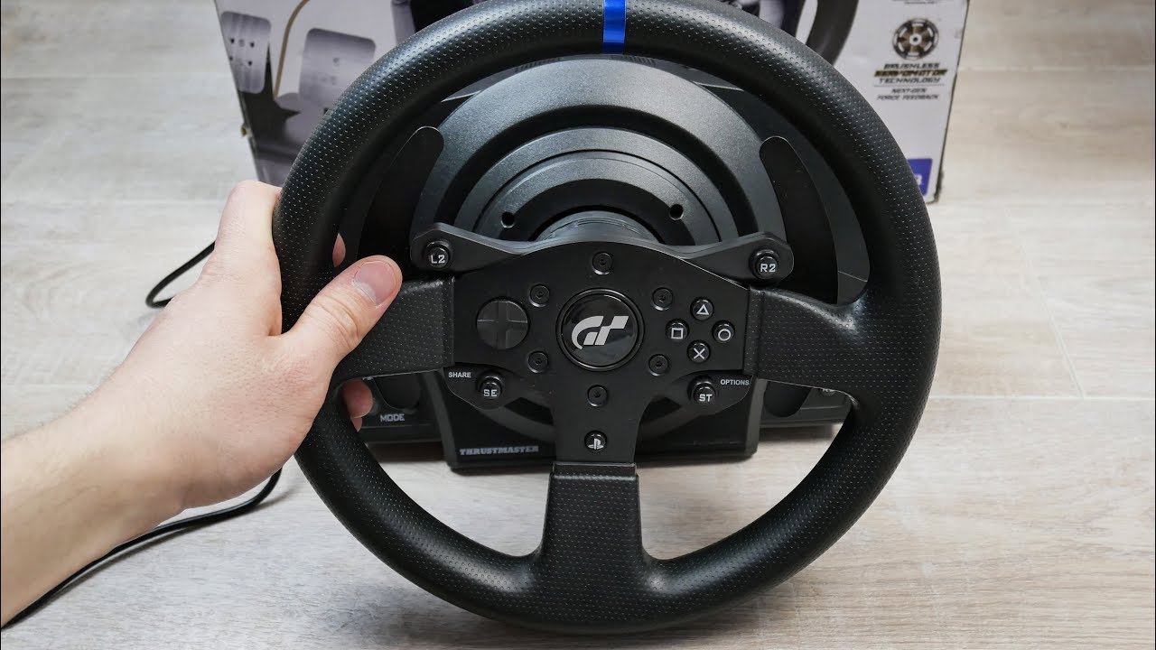 Gaming Wheel Thrustmaster T300 RS GTE - Unboxing - YouTube