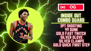 CRAZY 99 DUNKING INSIDE OUT COMBO GUARD BUILD FOR NBA 2K23 NEXT GEN (2 WAYS TO CREATE IT)