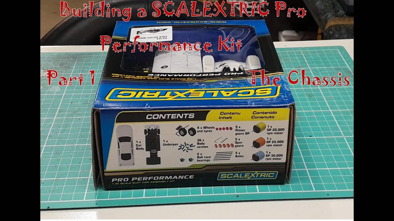 Building Scalextric Pro Performance Kit Part 1 The Chassis