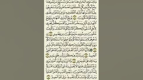 سورة  فاطر من الآية ١٢ إلى الآية ١٨بصوت القارئ ماهر المعيقلي