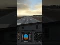 Landing at morning in #msfs2024
