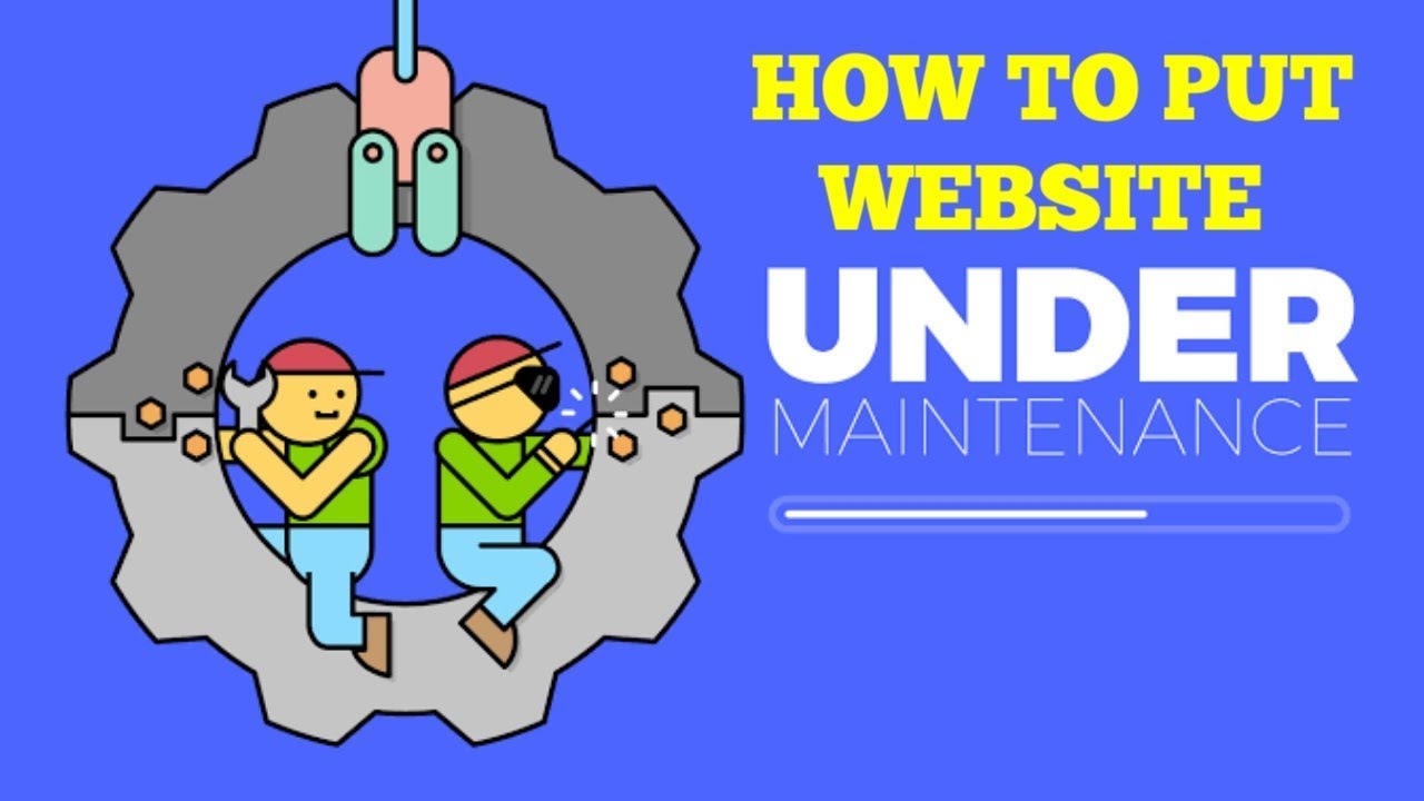 How To Enable Maintenance Mode In WordPress Website | Using Under ...