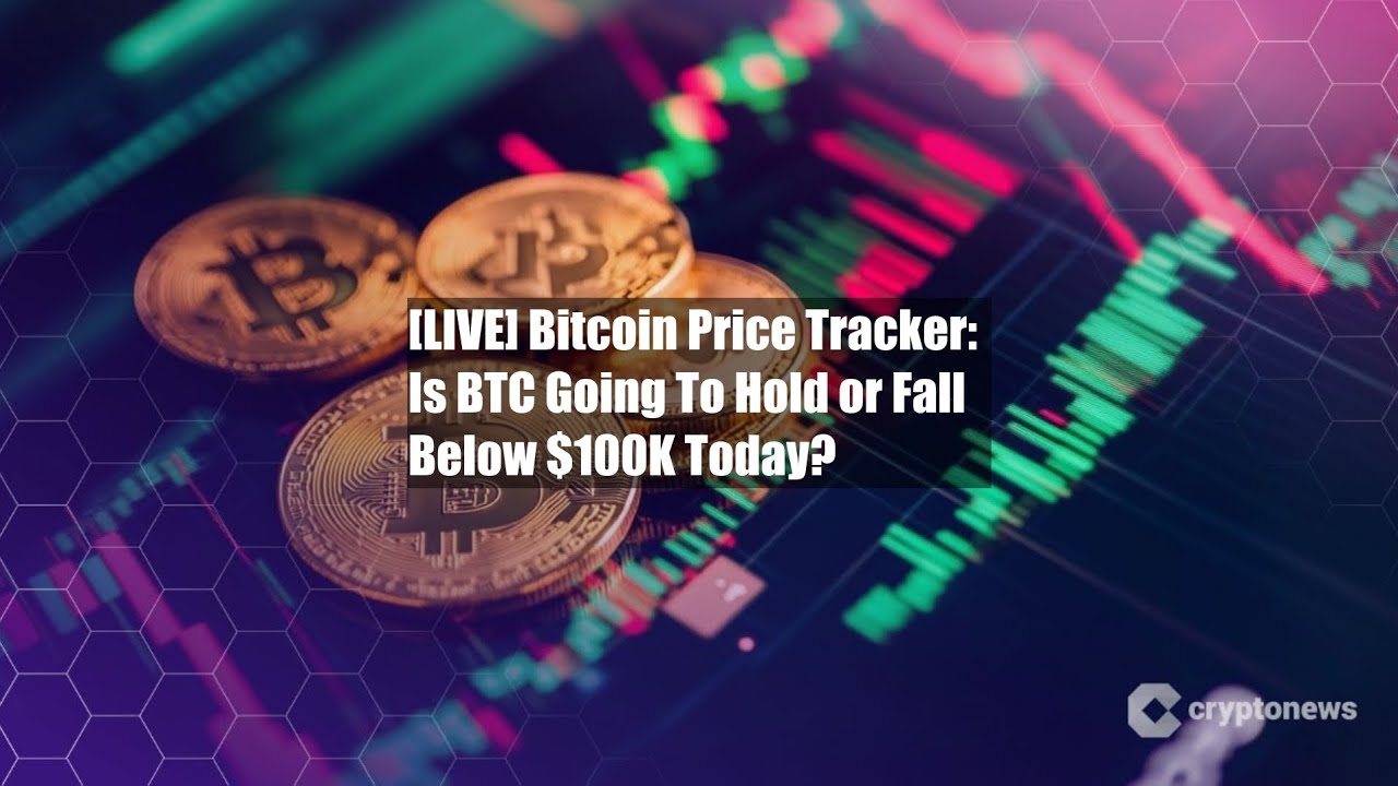 LIVE] Bitcoin Price Tracker: Is BTC Going To Hold or Fall Below - YouTube