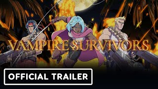 Vampire Survivors: Operation Guns - Official Contra \& PS Announce Trailer | Triple-I Initiative