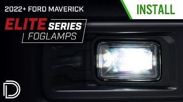 How To: Install 2022-2024 Ford Maverick Add-On Fog Light Kit | Diode Dynamics