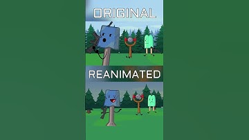 Object Invasion 5 Reanimated Vs Original Comparison #objectshow #shorts  #objectshowcommunity