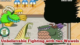 Crazy dino park amazing fighting with my subscriber's max  wawel dragon    /many fighting screenshot 3