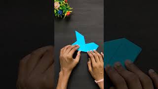 Diy fighter plane toy with Paper ✈️ paper craft idea #shorts #papercraft #origami #viral #craft #diy